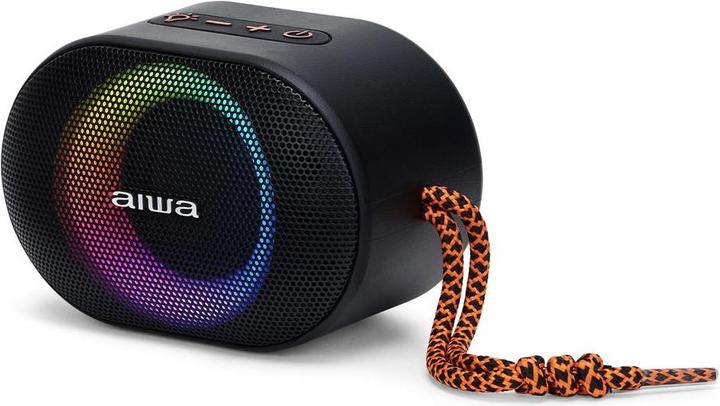 Actual product image Aiwa BST-330BK black speaker (2.50 h, USB power delivery)