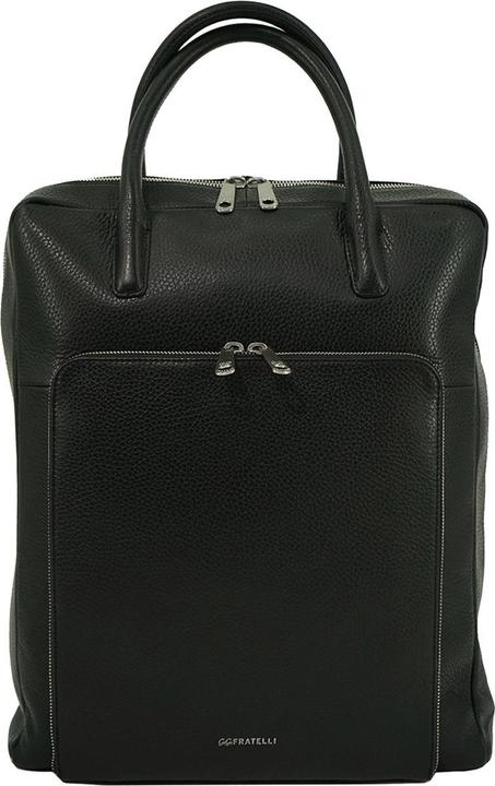 Gigi Fratelli Fratelli Dames Laptop Rugzak / Rugtas / Laptoptas / Werktas - Shopper - Zwart - 15 inch