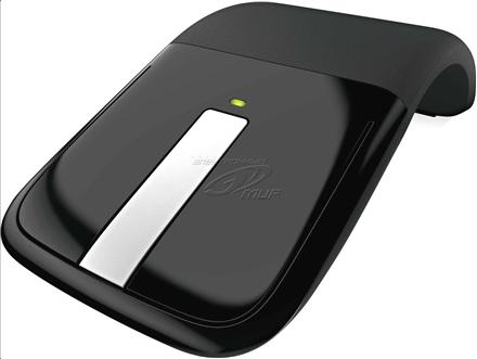 Productafbeelding Microsoft RVF-00056 Arc Touch zwart, zilver (Bedraad)