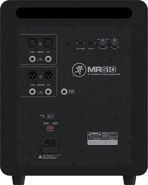 Produktbild Mackie Mrs10 (Subwoofer aktiv, 1 Stk., 1x 120 W)