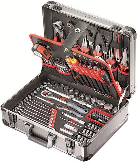 JET Tools Aluminium toolset 1/4" + 1/2" Swiss design