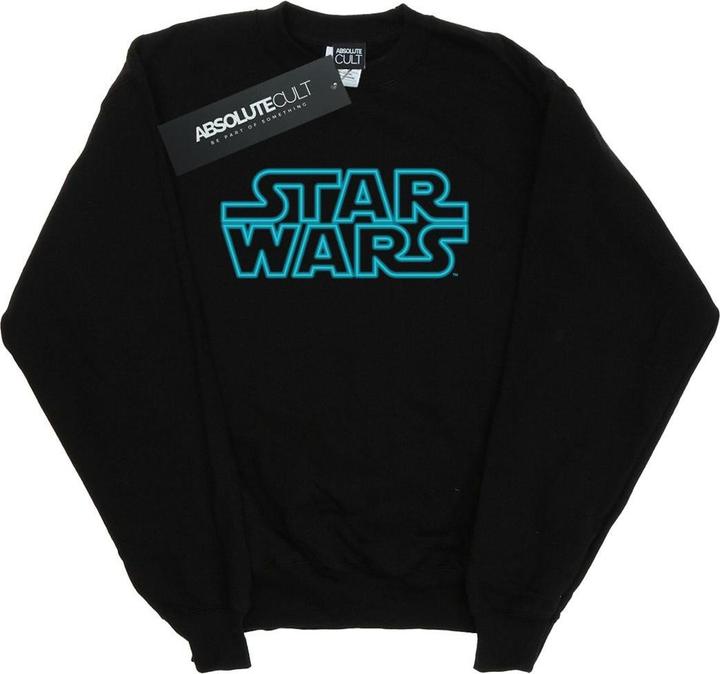 Star Wars Neon Sign Logo Sweatshirt Jungen