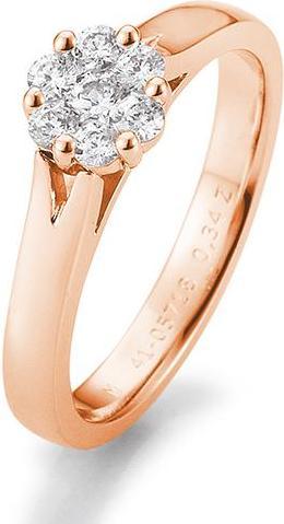 Produktbild Breuning Verlobungsring Flower (49, 585/14 K Gold)