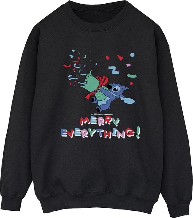 Image du produit Disney - Sweat LILO AND STITCH STITCH MERRY EVERYTHING - Femme (XXL)
