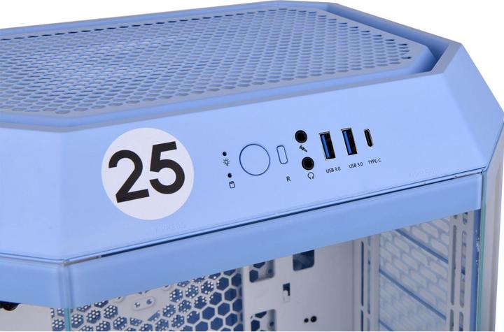Actual product image Thermaltake The Tower 300 Hydrangea Blue (mATX, Mini-ITX)