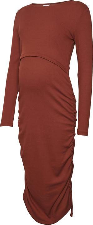 Actual product image Mamalicious Mlemily June Ls Jrs Midi Dress 2f Noos (XL)