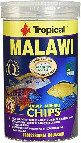 Produktbild Tropical MALAWI CHIPS 1000ML/520G (Aquarienfische, 1000 ml)