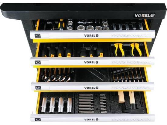 Image du produit Vorel Toya WORKSHOP CABINET 6-Drawer + 177pcs. TOOLS 58540 (90.10 cm, 45.80 cm)