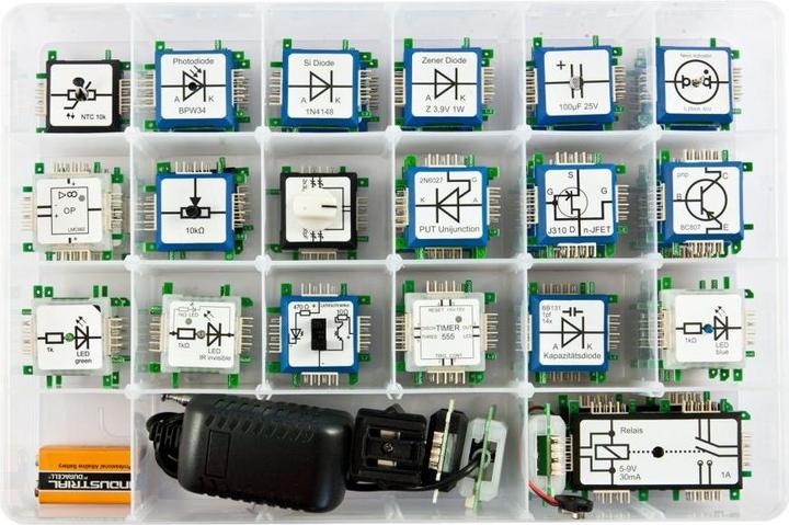 Actual product image Allnet BrickRknowledge Advanced Set (English/English) (Electronics kit)