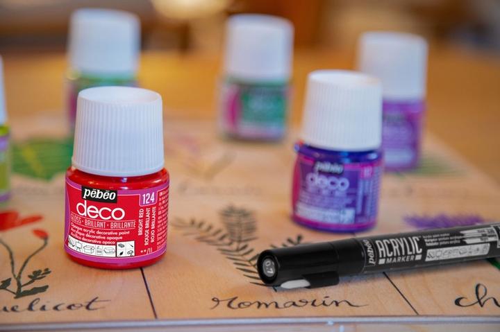 Image du produit Pebeo Deco Couleur acrylique brillante (Vert clair, 45 ml)