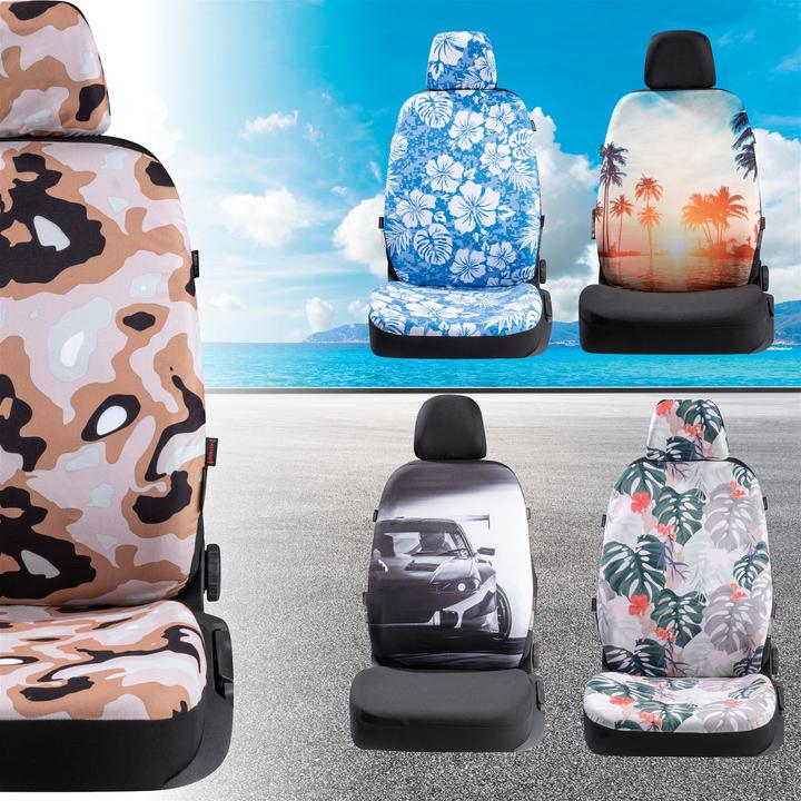 Produktbild CarComfort Autositzbezug Camouflage, PKW-Schonbezug Einzelsitz Camouflage-Design