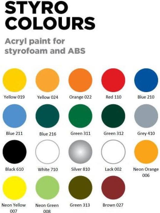 Actual product image Ghiant Color Rc Styro Royal Blue (spray)