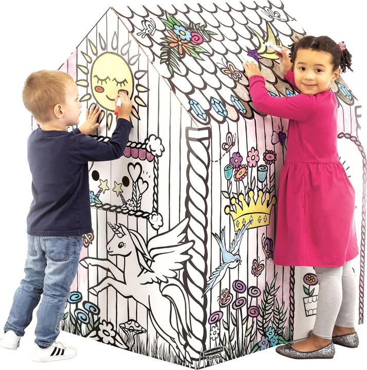 Immagine prodotto Fellowes Casa da gioco Unicorno da colorare