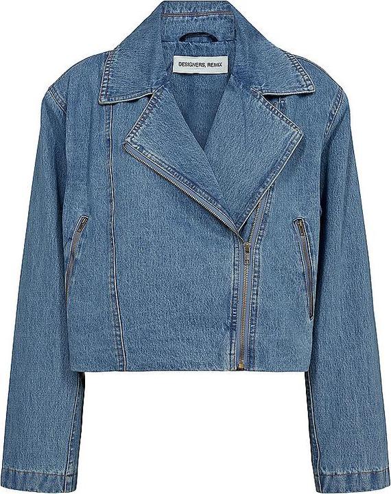 Actual product image Designers Remix MILES BIKER denim jacket (S/M)
