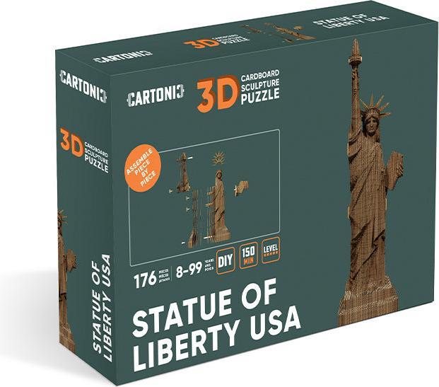 Immagine prodotto Cartonic Statua della Libertà - Modello in cartone 3D