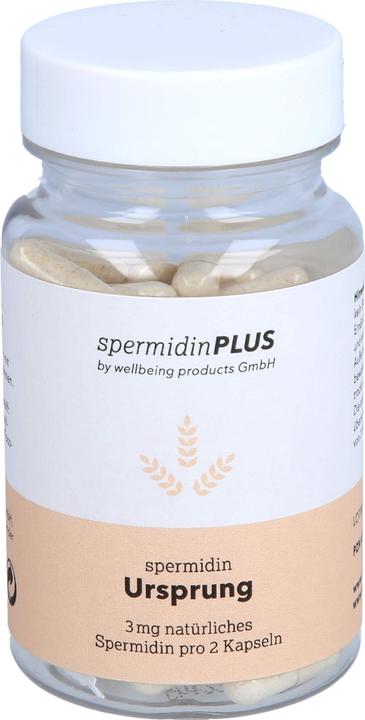 Image du produit SpermidinPlus Spermidine Origine (60 pièce(s), Capsules)
