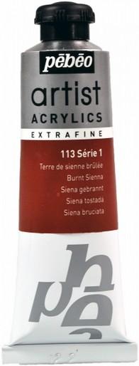Actual product image Pebeo Artist Acrylics extrafine (Siena burnt, 37 ml)