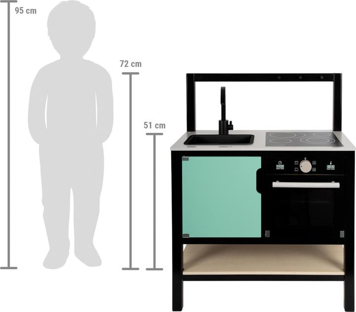 Actual product image small foot Children's kitchen industrial