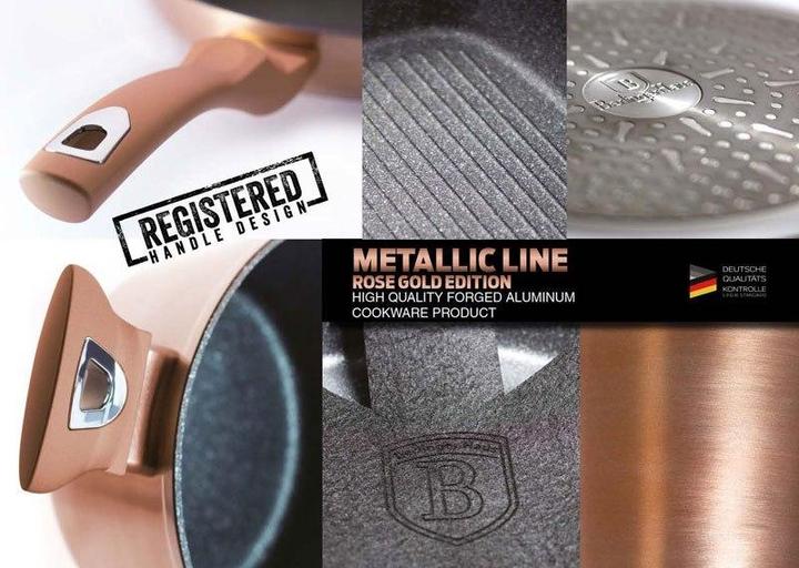 Produktbild BerlingerHaus 28cm Granitinė Skelė Metallic Line Rosegold Bh-1518-N (Aluminium)