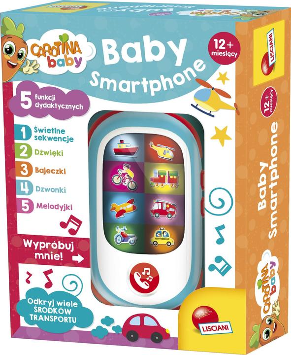 Produktbild Lisciani Carotina Elektronisches Baby-Smartphone (Babyphone mit Kamera)