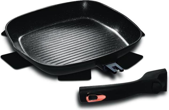 Productafbeelding BerlingerHaus GRILL FRYER 28CM Zwart ROSE BH-1953 (28 cm, Grillpan, Aluminium)