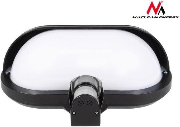 Productafbeelding Maclean MCE33 wandlamp voor buiten met PIR en schemersensor (60 lm, E27, IP44)
