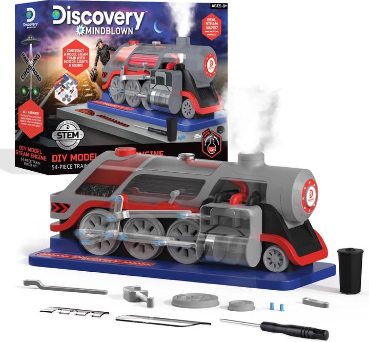 Actual product image Magni Train construction set DIY 54 pieces