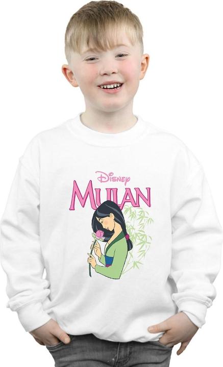 Produktbild Disney Mulan Pink Magnolia Sweatshirt Jungen (140, 146)