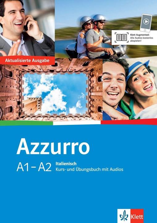 Immagine prodotto Azzurro A1-A2. Neubearbeitung. Kurs- und Übungsbuch mit Audio-CD (Tedesco, Claudiaua, Fratter, Avana/Troncarelli, 2014)