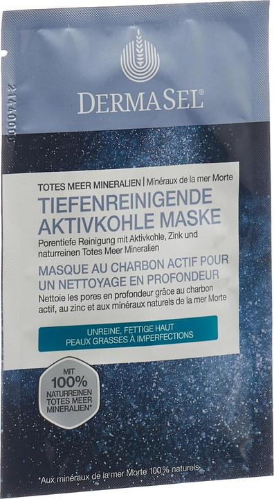 Produktbild DermaSel Tiefenreinigende Aktivkohle (12 ml)
