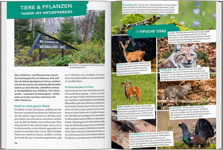 Immagine prodotto OUTDOOR GUIDE Reiseführer Harz (Tedesco, Jana Zieseniss, 2025)