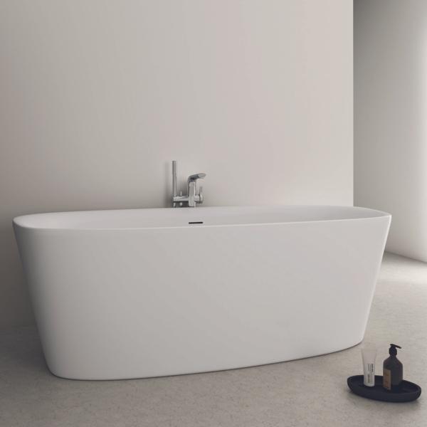 Actual product image Ideal Standard Oval bathtub Dea 80 x 180 cm alpine white smooth E306701 (220 l, 180 cm, 80 cm)