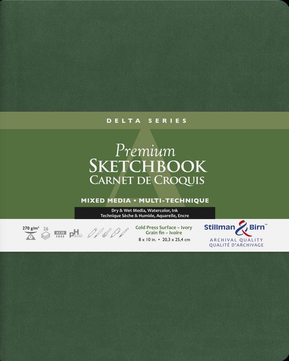 Actual product image Stillmann & Birn Sketchbook Delta (Hardcover)