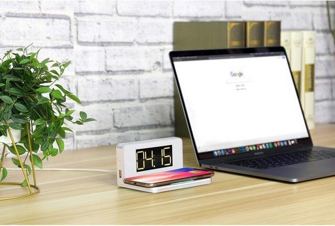 Image du produit MU Classic Horloge d'alarme RJT Qi Charger