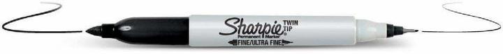 Produktbild Sharpie Twin Tip (Schwarz, 1 mm, 1 x)