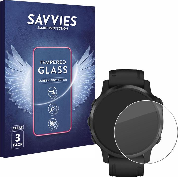 Savvies Panzerglas Hartglas Displayschutz