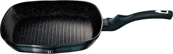 Actual product image BerlingerHaus GRANITE GRILL 28 cm AQUAMARINE BH-1873 (28 cm, Grill pan, Aluminium)