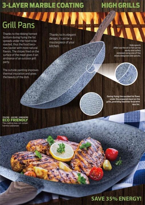 Immagine prodotto BerlingerHaus Grill Berlinger House Forest Line Bh-1208 (Padella per friggere, Alluminio)