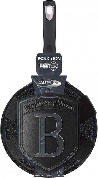 Actual product image BerlingerHaus PANCAKES 28cm BH-6921 CARBON PRO (28 cm, Casserole + Stewpot, Aluminium)