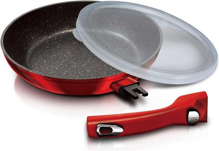 Actual product image BerlingerHaus GRANITE FRY 28cm BERLINGER HOUSE BURGUNDY BH-1946 (28 cm, Aluminium)
