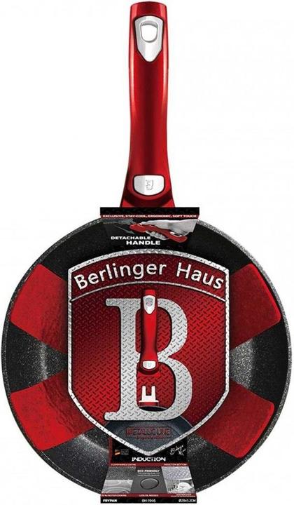 Actual product image BerlingerHaus GRANITE FRY 28cm BERLINGER HOUSE BURGUNDY BH-1946 (28 cm, Aluminium)