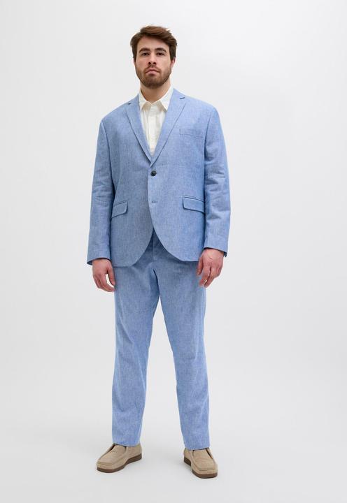 Image du produit Jack & Jones Plus Size Regular Fit Anzug Einreihiger Blazer und Hose (62)