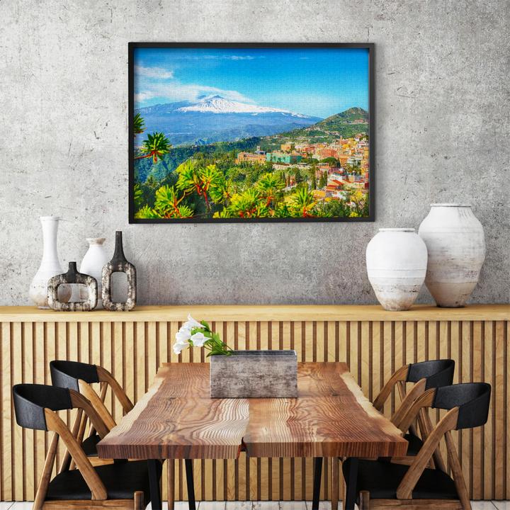 Immagine prodotto Enjoy Puzzle ENJOY-2087 - Vulcano Etna e Taormina, Sicilia, Puzzle, 1000 pezzi (1000 pezzi)