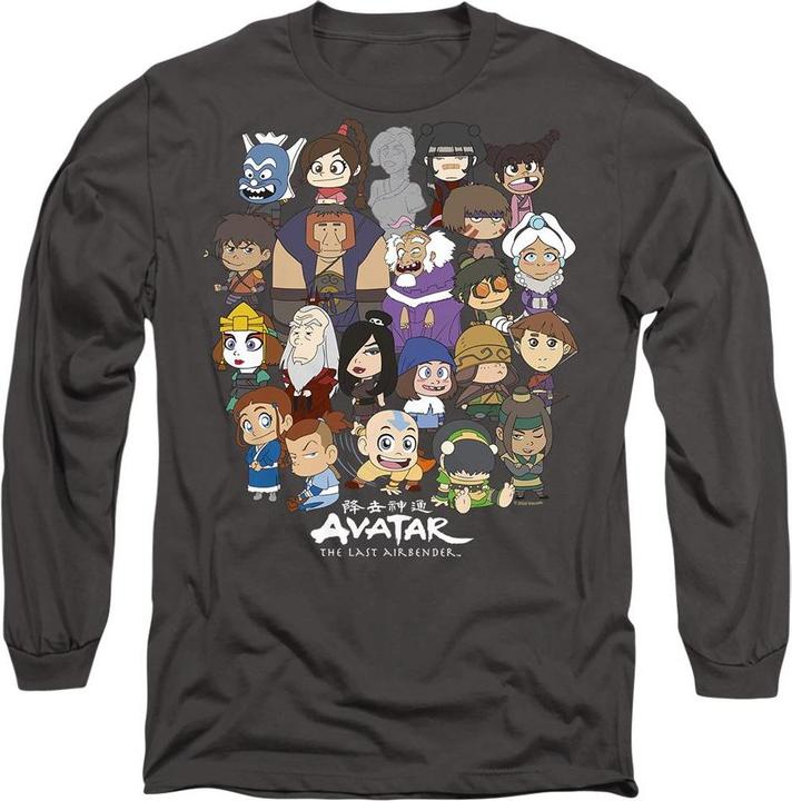 Immagine prodotto Avatar: The Last Airbender Maglietta Gruppo Chibi Adulto Unisex (XL)