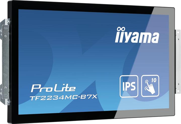 Produktbild iiyama 21,5 Zoll IPS 1920 x 1080 10 Point Touch Anti-Fingerprint 1000:1 305 cd (1920 x 1080 Pixel, 22")