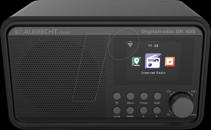 Produktbild Albrecht DR 490 (Internetradio, DAB+, WLAN)