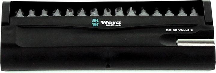 Produktbild Wera Bit-Check 30 Wood 2 (Kreuz Phillips PH M2, Kreuz Pozidriv PZ M3, Kreuz Pozidriv PZ M2, Kreuz Pozidriv PZ M1)