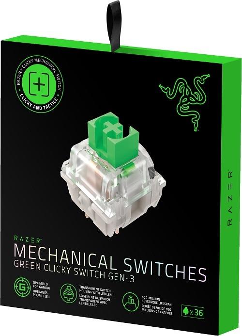 Produktbild Razer Green Switch-Set - 36 Stück