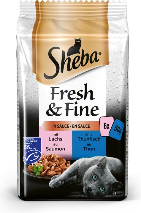 Produktbild Sheba Fresh & Fine in Sauce (Adult, 6 Stk., 300 g)