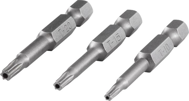 Immagine prodotto wolfcraft wolfcraft 1 set di cacciaviti 3 pezzi T w.L. 10,15,20 (TX10, TX15, TX20)